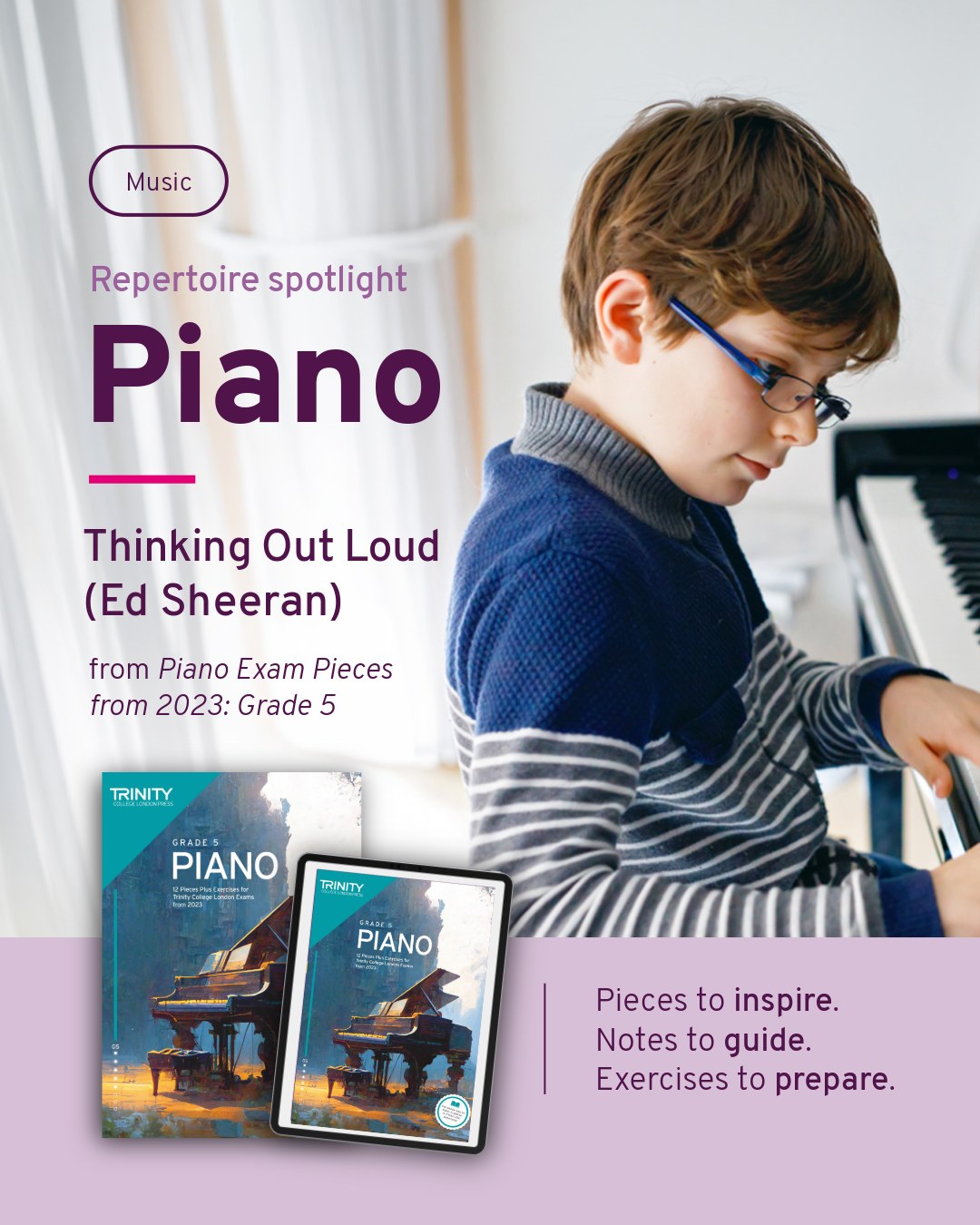 Trinity College London Press Facebook ad