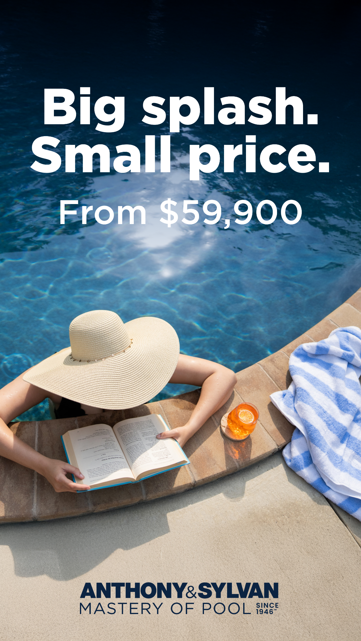 Anthony & Sylvan Pools Facebook ad