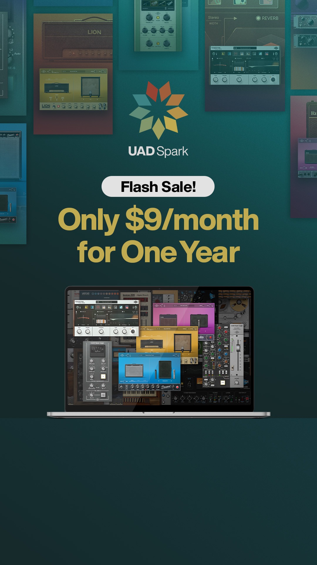 Universal Audio Facebook ad