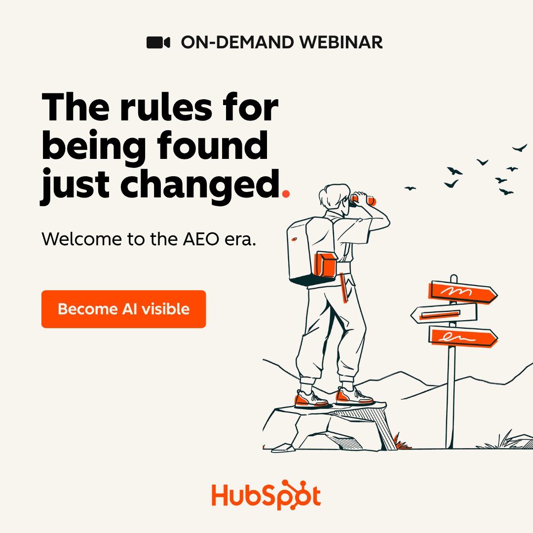 HubSpot Facebook ad