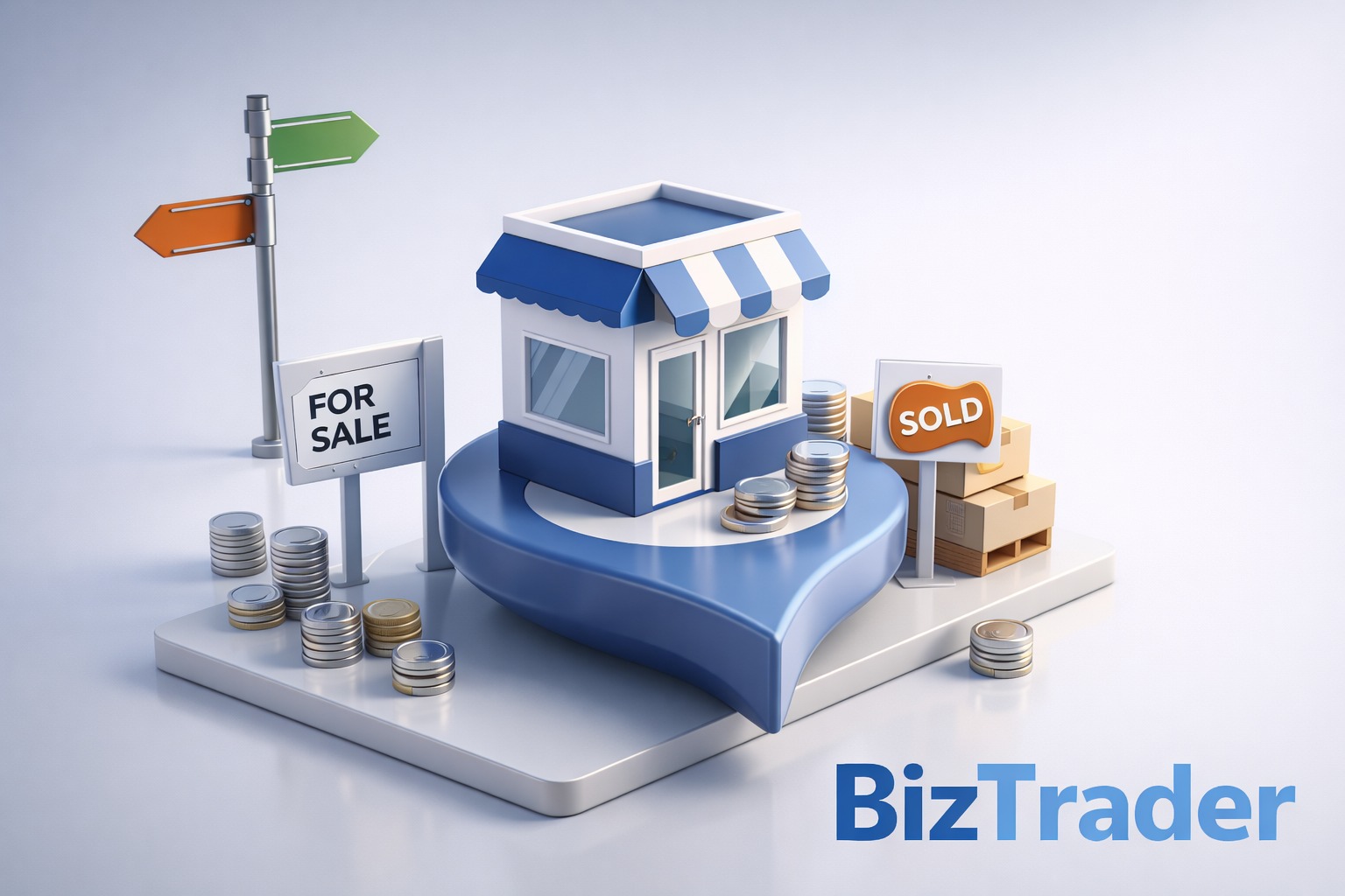 BizTrader.com Facebook ad