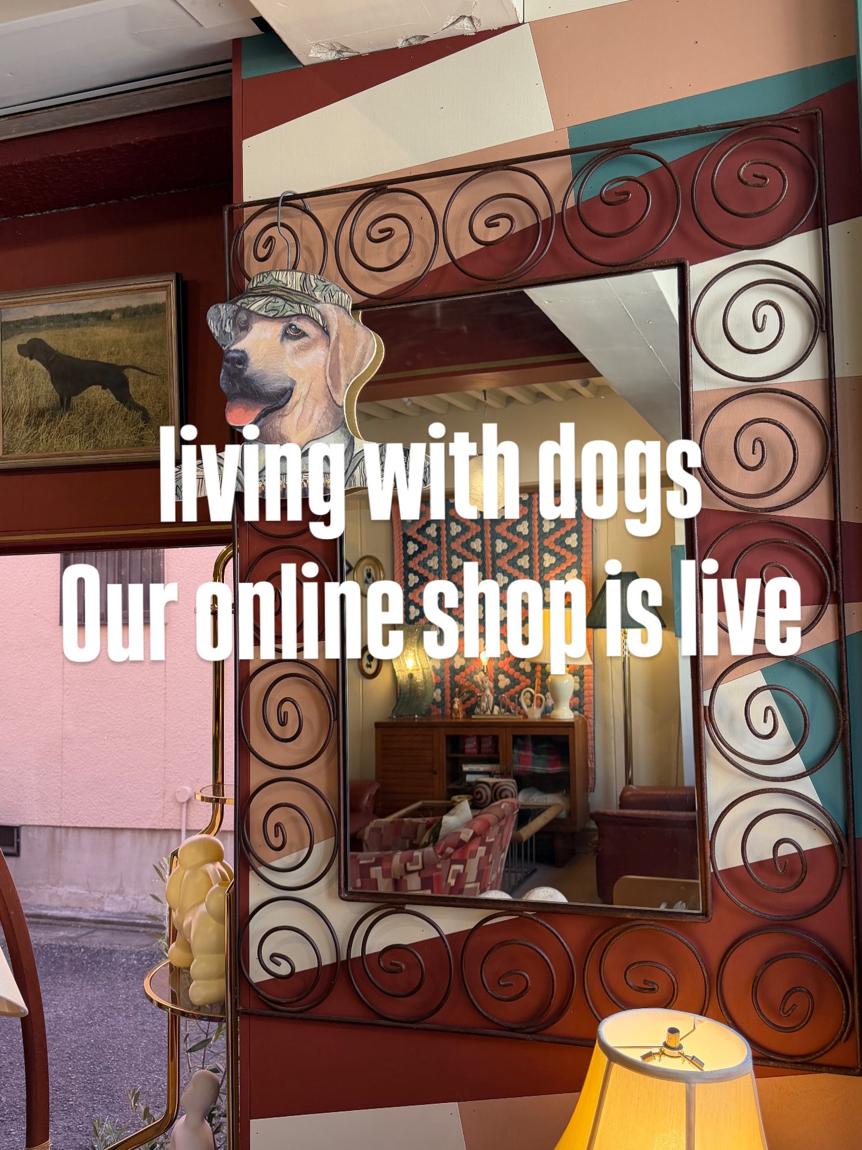 living__with__dogs Facebook ad: 今週末からオンラインストアをスタートします