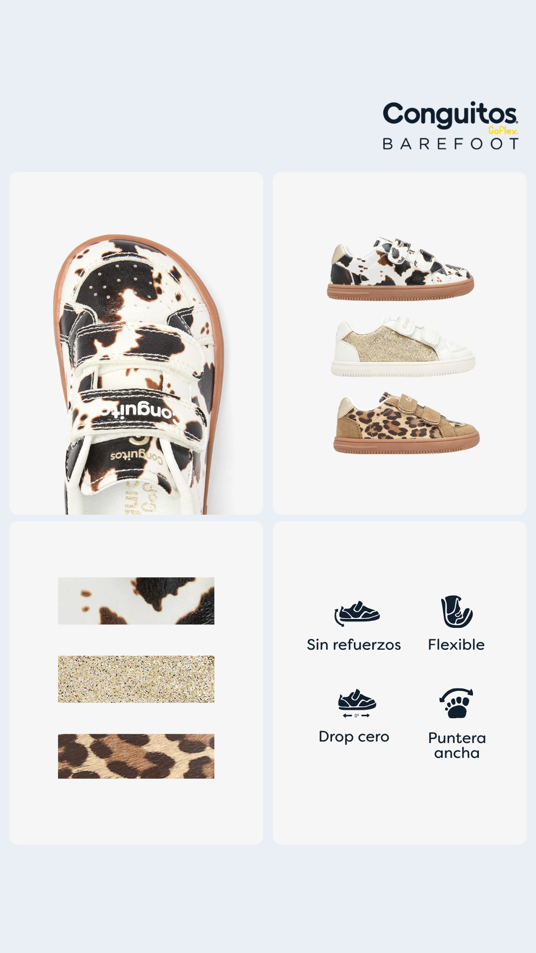 Conguitos Facebook ad: BAREFOOT Pisada Natural