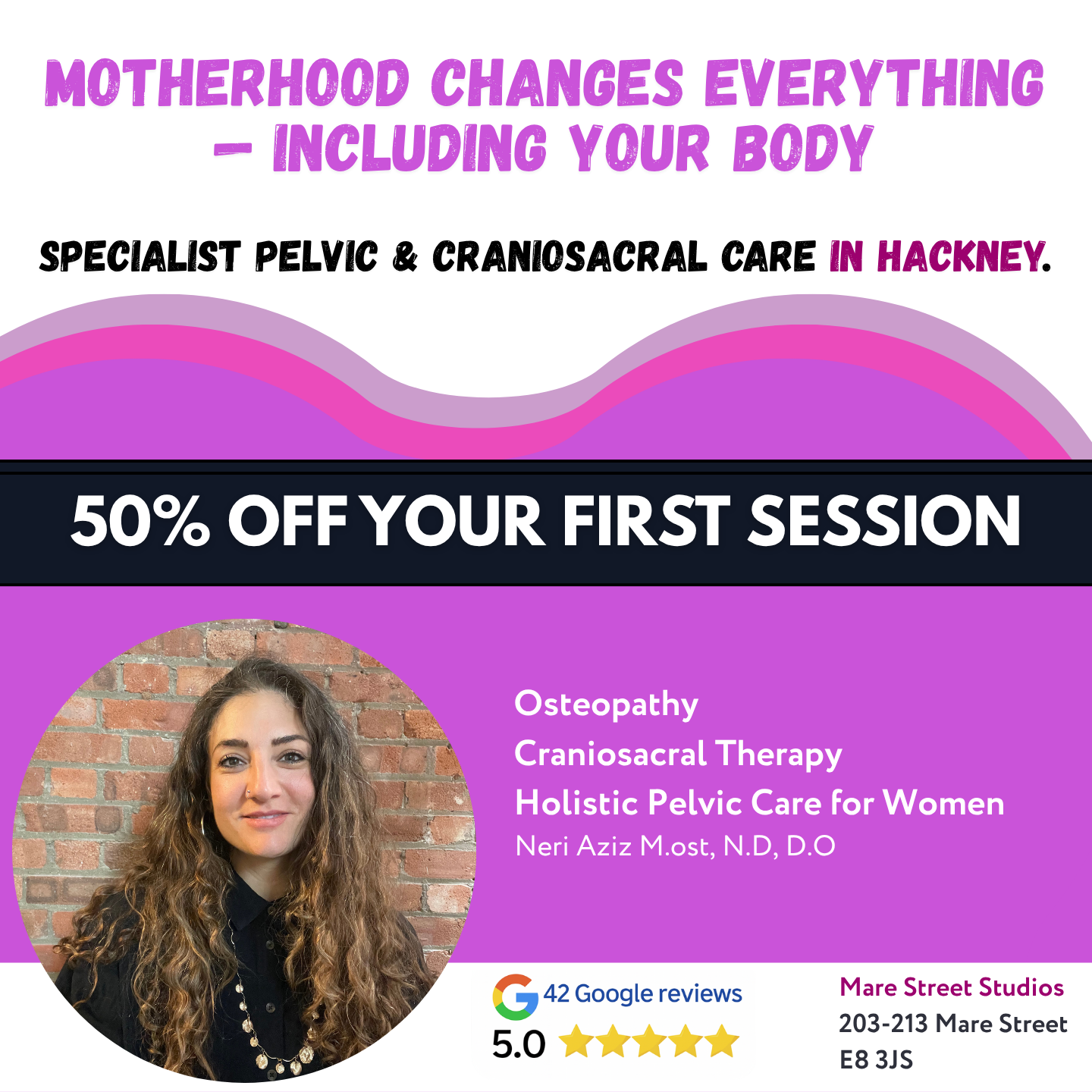 Neri The Osteopath Facebook ad
