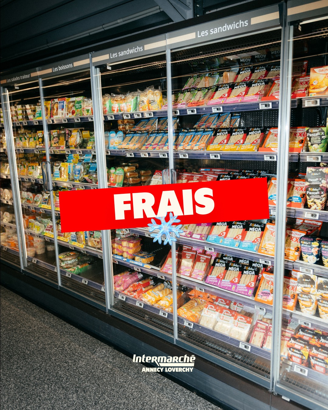 Intermarché Loverchy Annecy Facebook ad