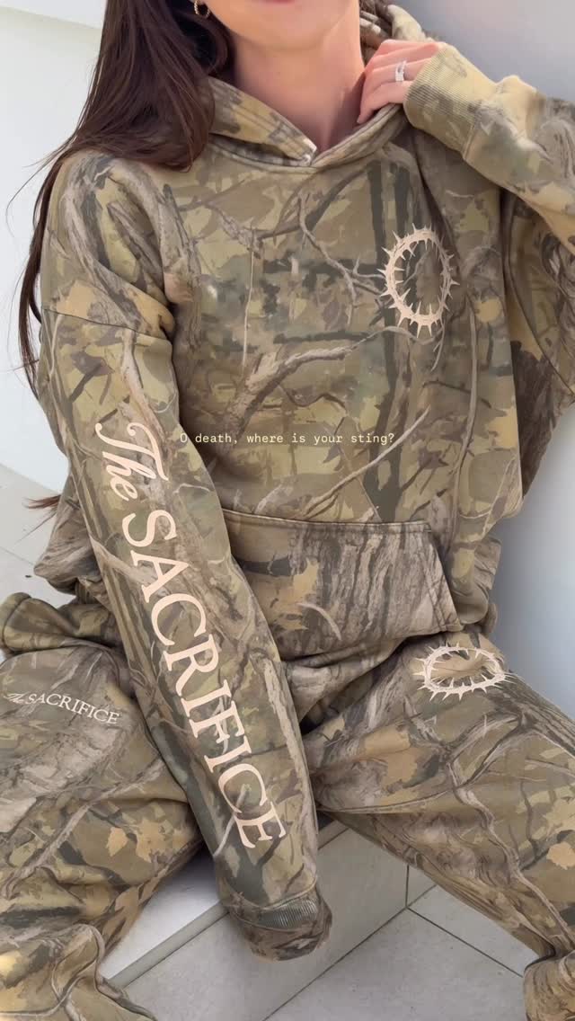 Elevated Faith Facebook ad: Camo, but make it eternal