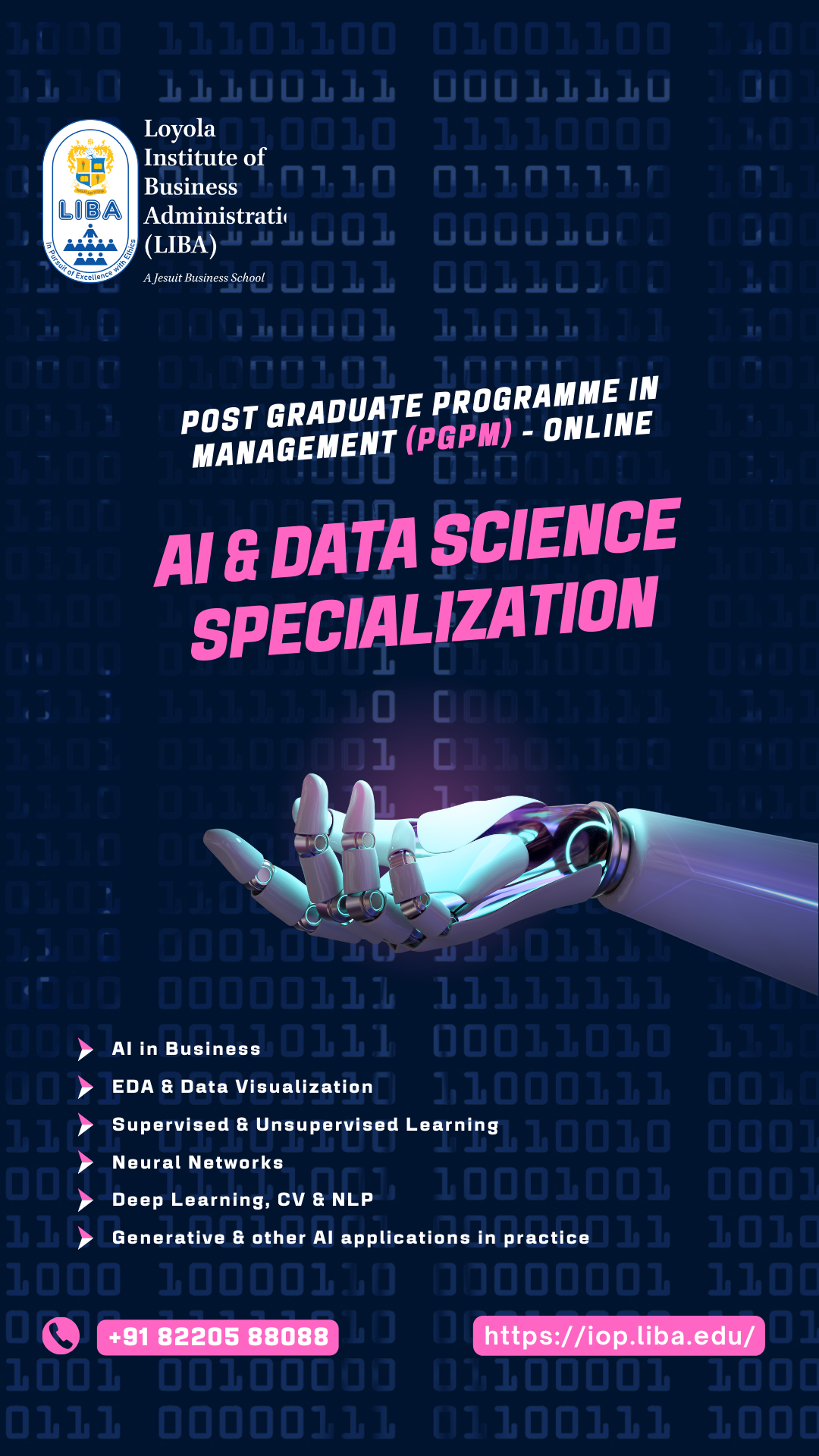 Liba Online Programme Facebook ad