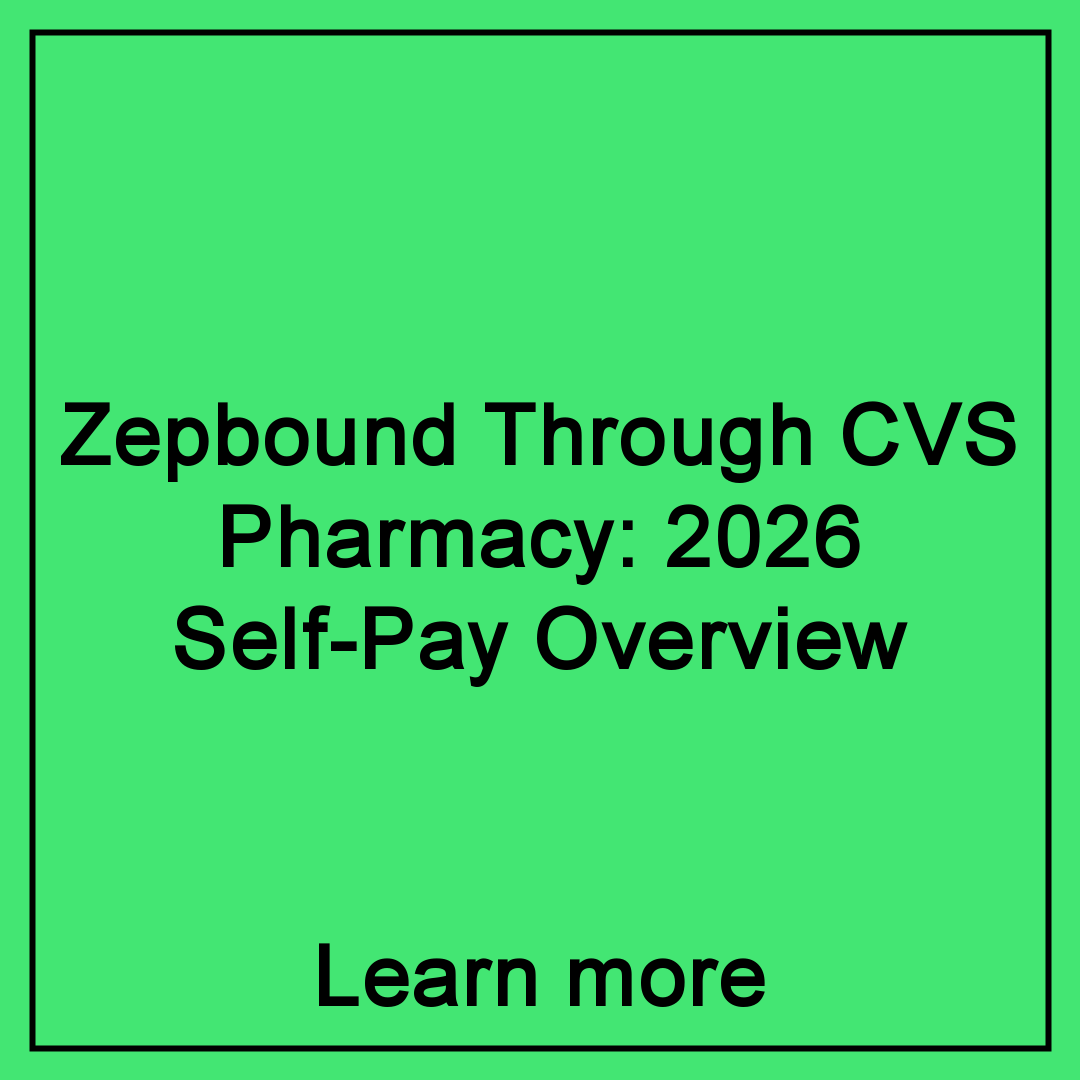 Healthy Living Facebook ad: Zepbound Through CVS Pharmacy: 2026 Self-Pay Overview…