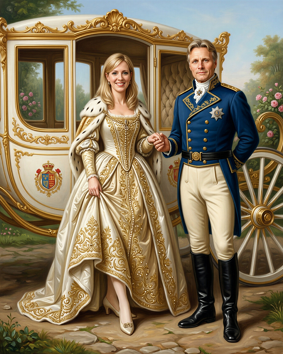 Turn Me Royal Facebook ad