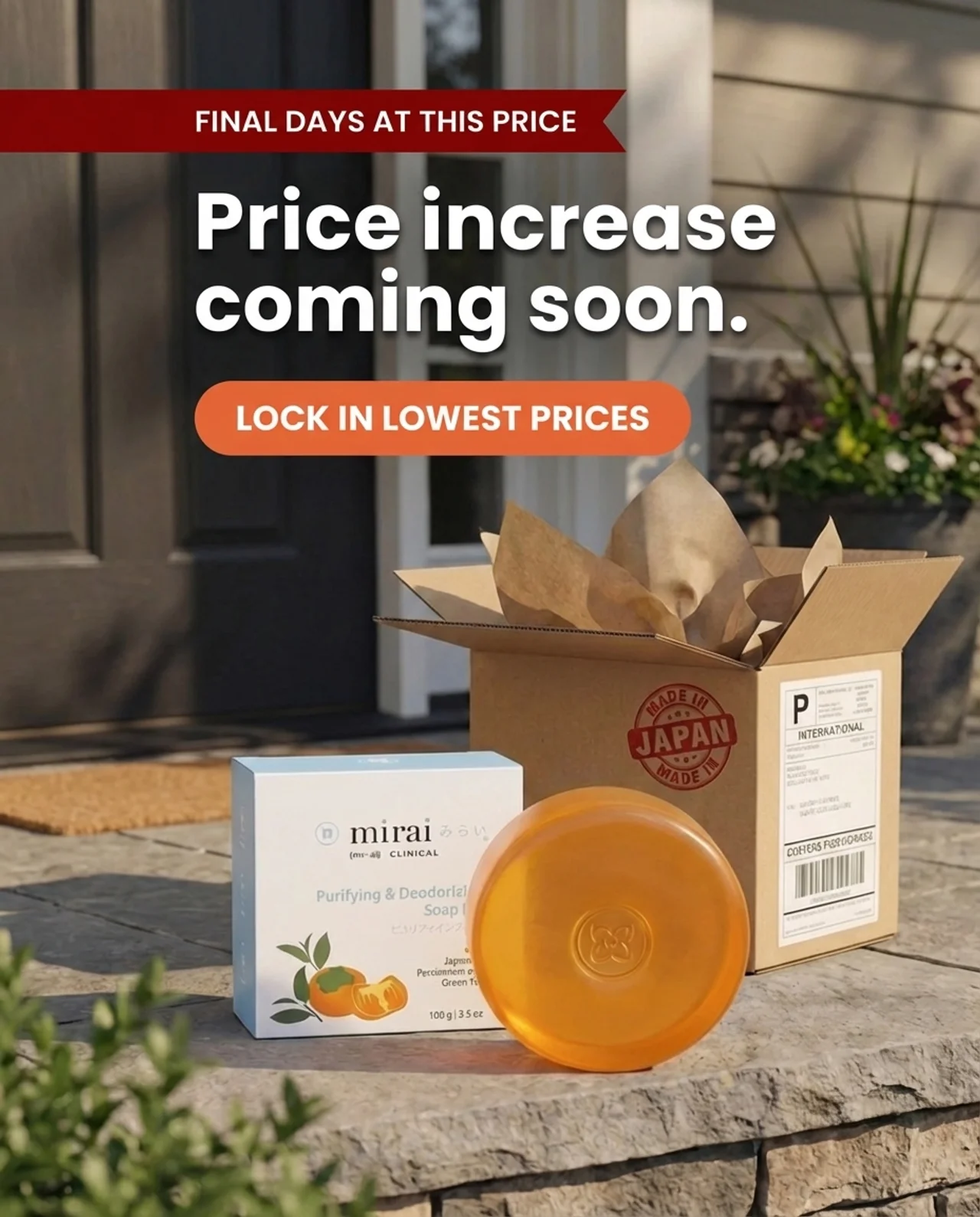 Mirai Clinical Facebook ad