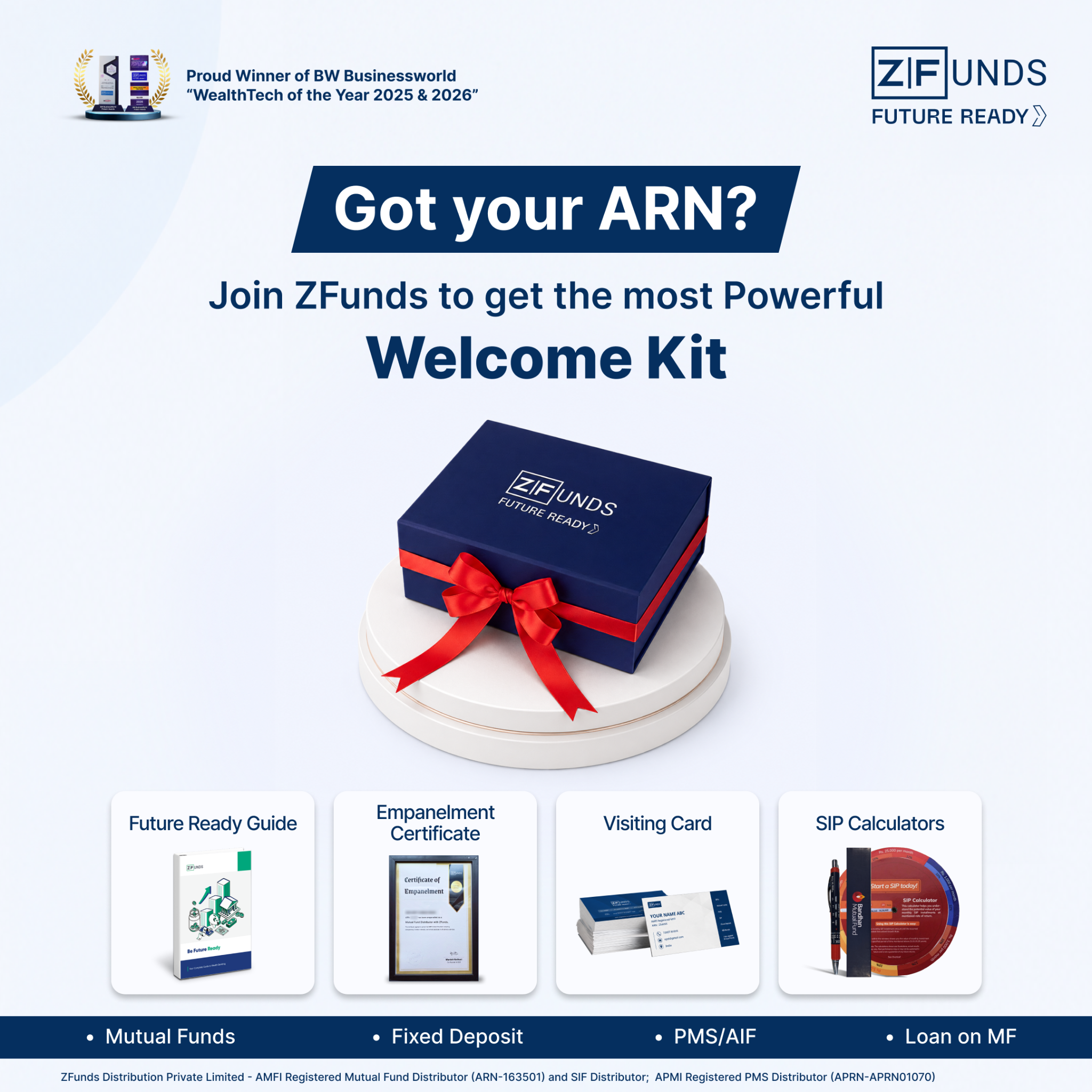 ZFunds Facebook ad: Claim Your Welcome Kit Now!