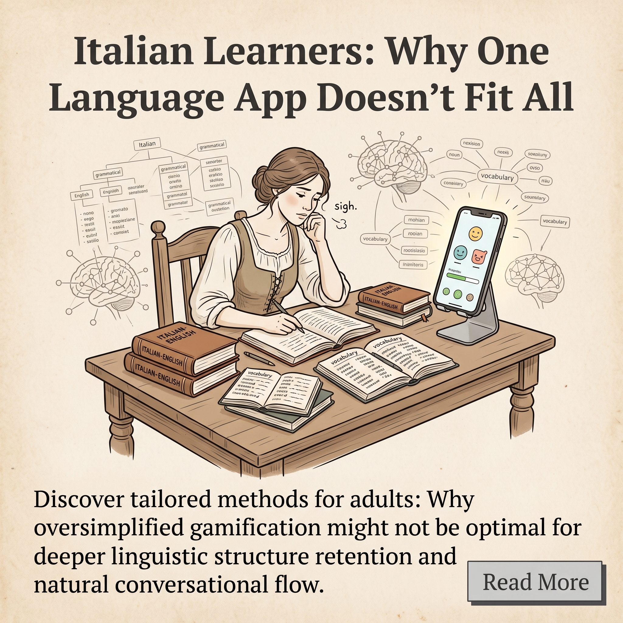 PomoSpeak Tutor Facebook ad