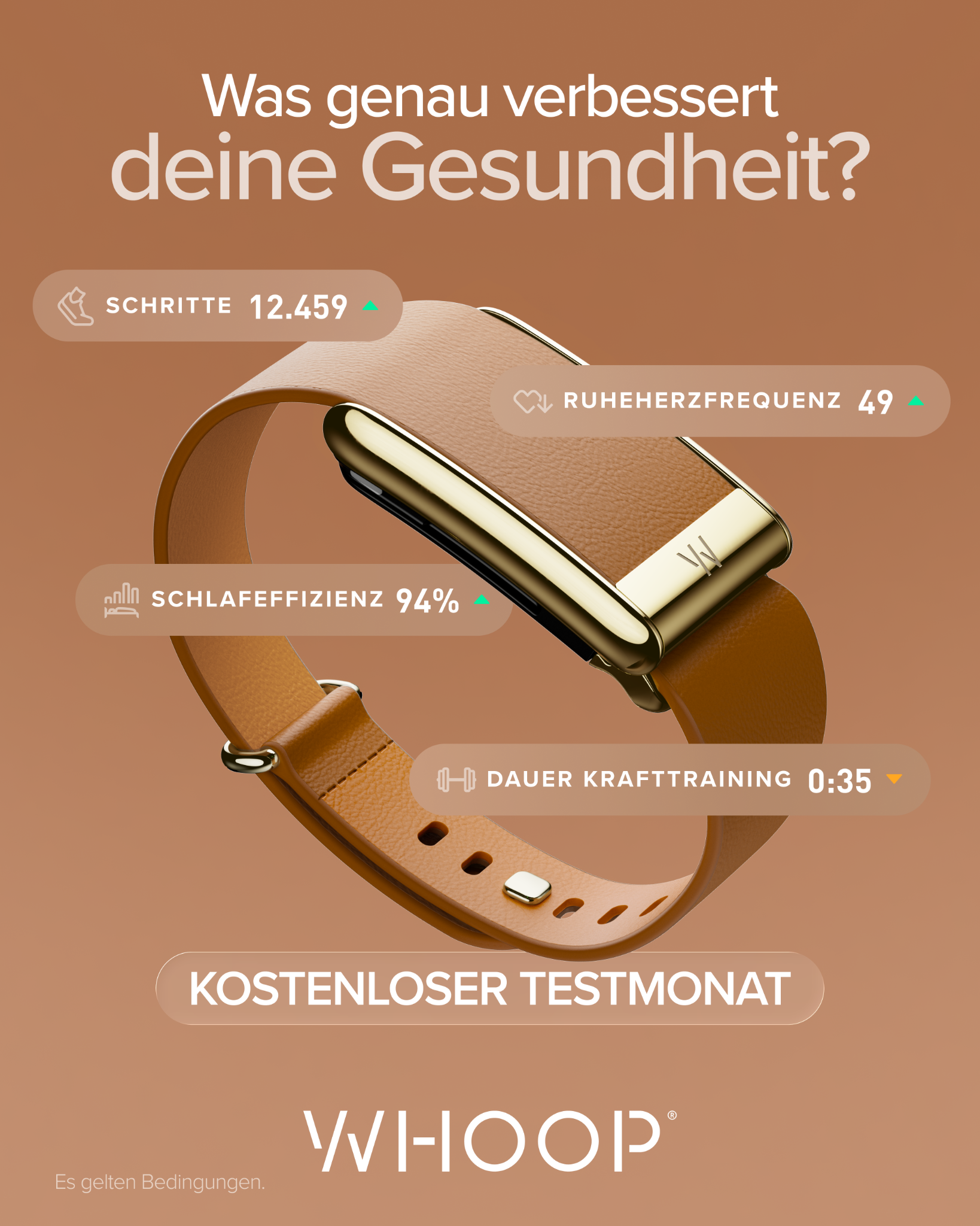 WHOOP Facebook ad