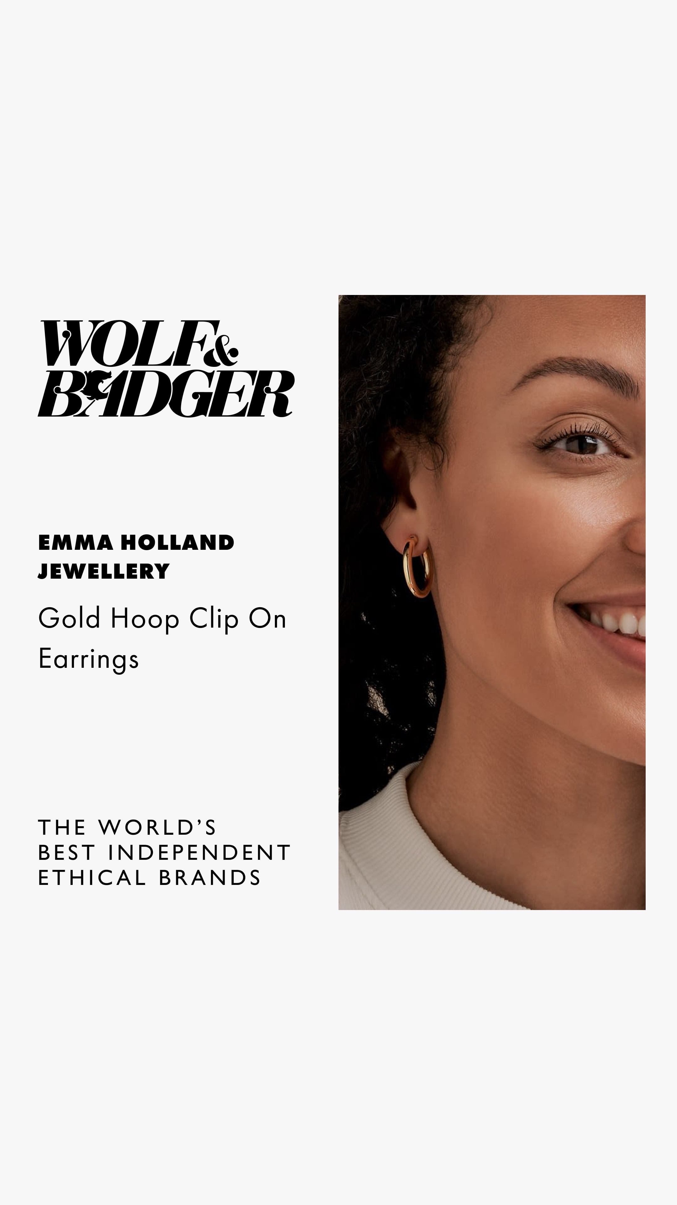 Wolf & Badger Facebook ad