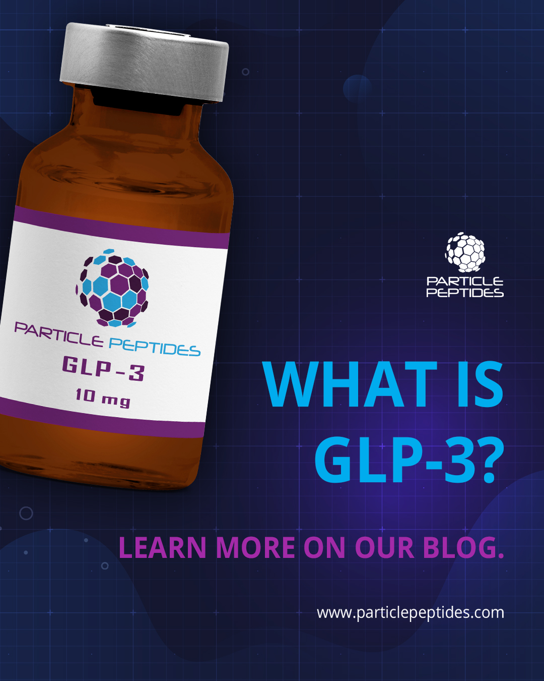 Particle Peptides Facebook ad: Scientific research continues to explore new peptide…