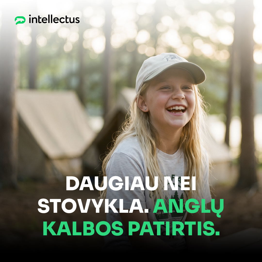 Anglų kalbos mokykla „Intellectus“ Facebook ad