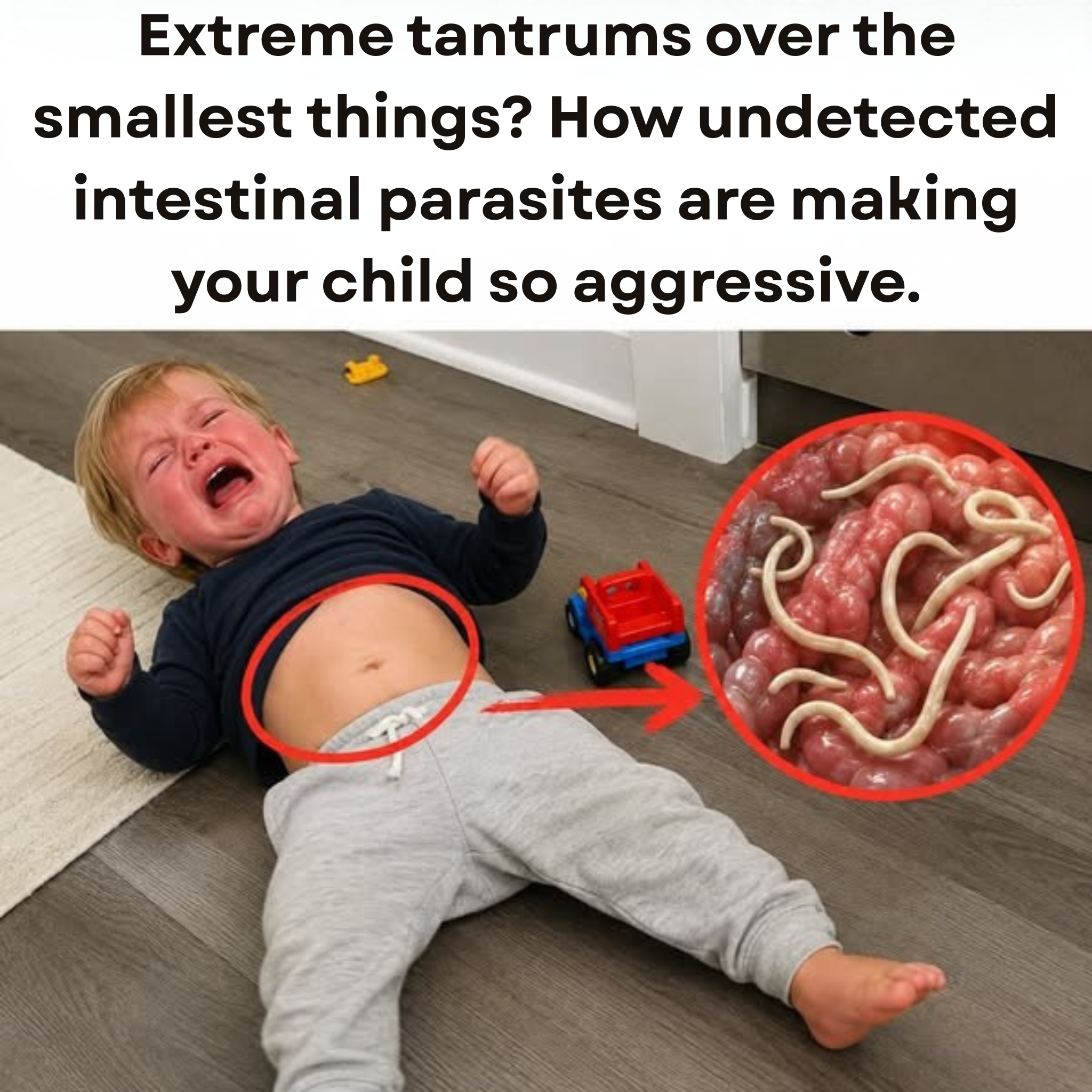Deborah Facebook ad: No ADHD, Just Parasites? My Proof After 20 Days.