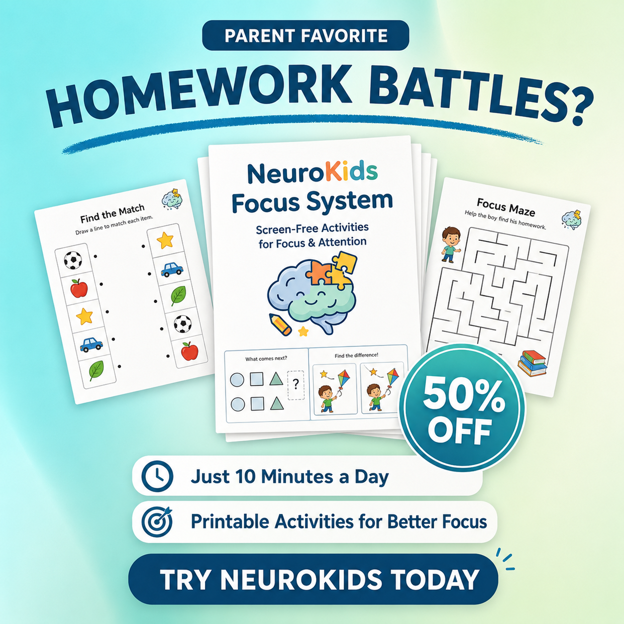 NeuroKids Facebook ad