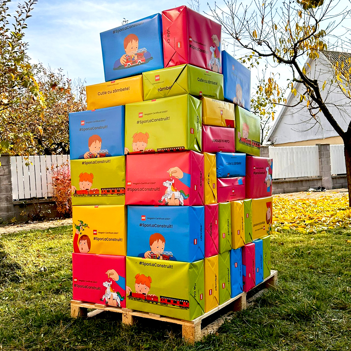Magazin Certificat LEGO Facebook ad