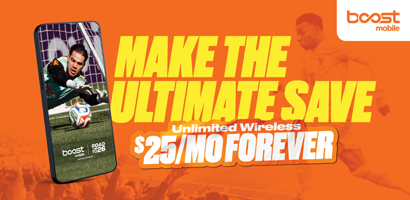Boost Mobile Facebook ad from Jun 11, 2026