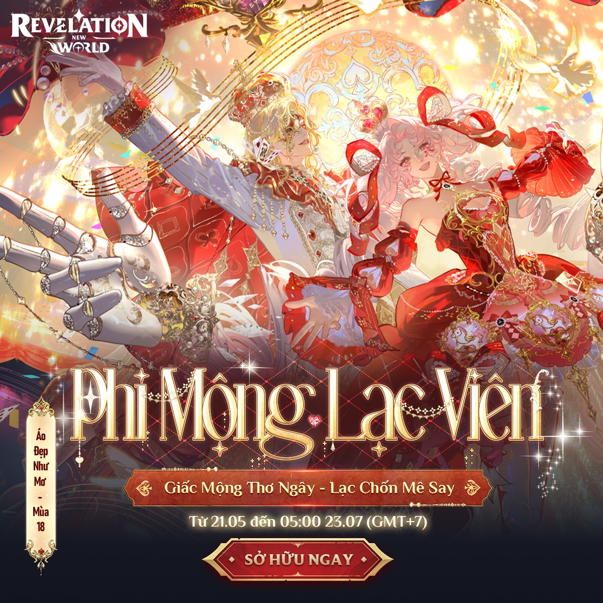 Revelation: Thiên Dụ Facebook ad: 【Big Update 6.4】ÁO ĐẸP NHƯ MƠ MÙA 18…