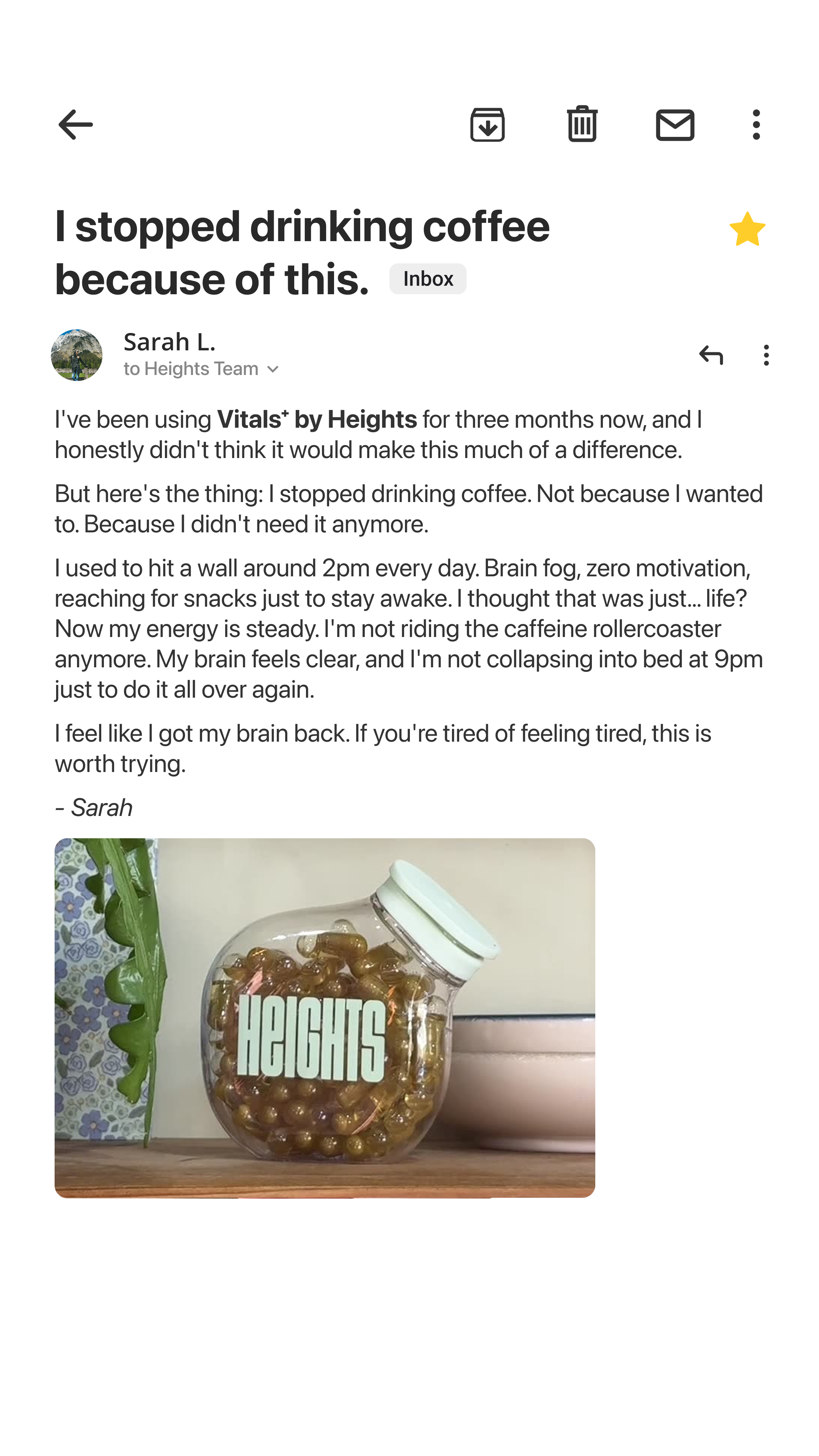 Your Heights Facebook ad