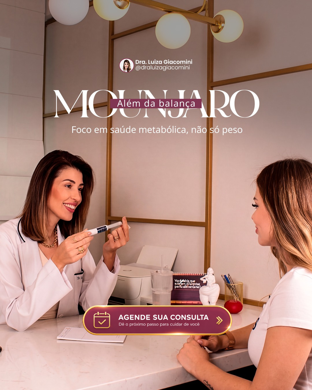 Dra Luiza Giacomini Facebook ad: Invista em Você!