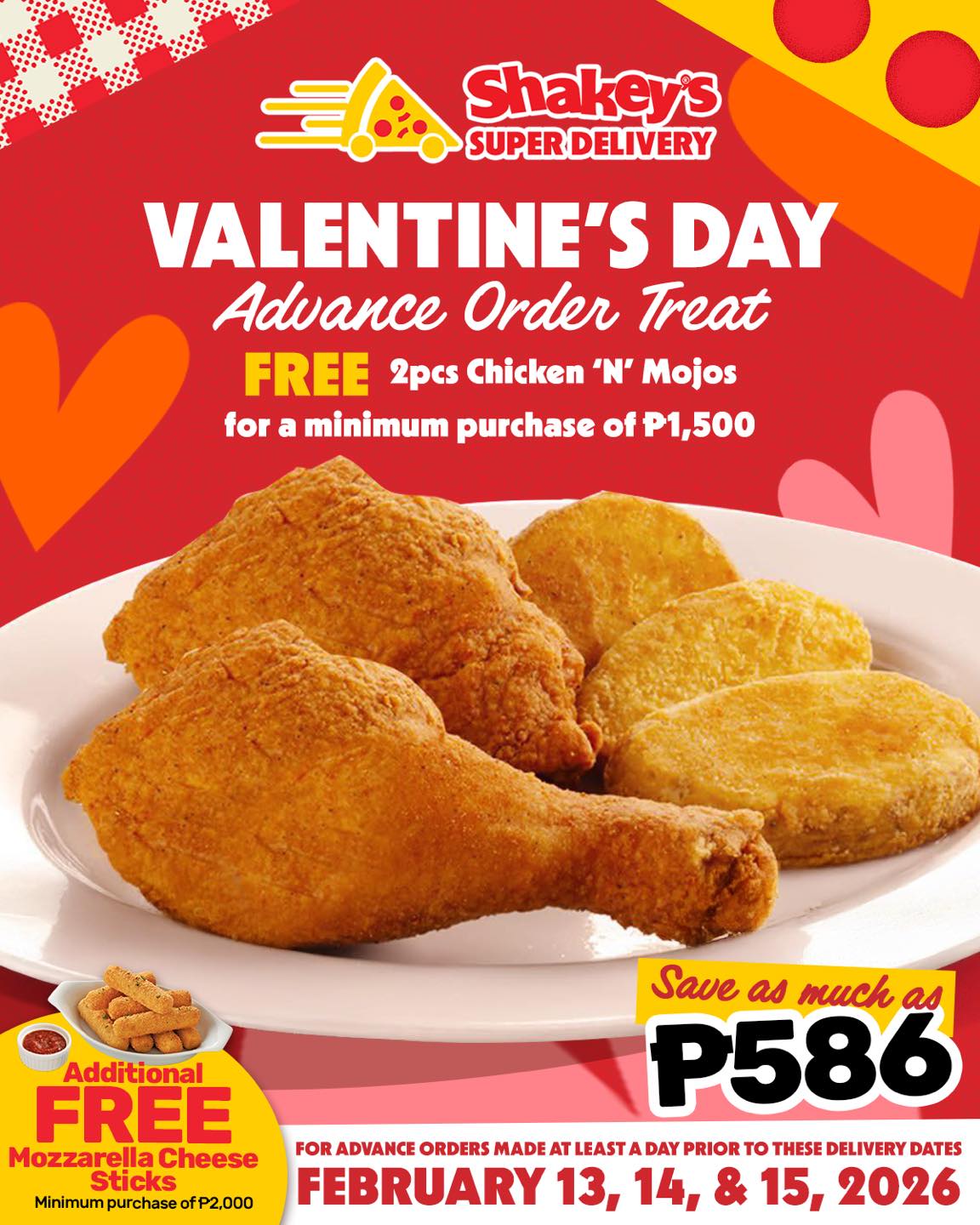 Shakey's Philippines Facebook ad