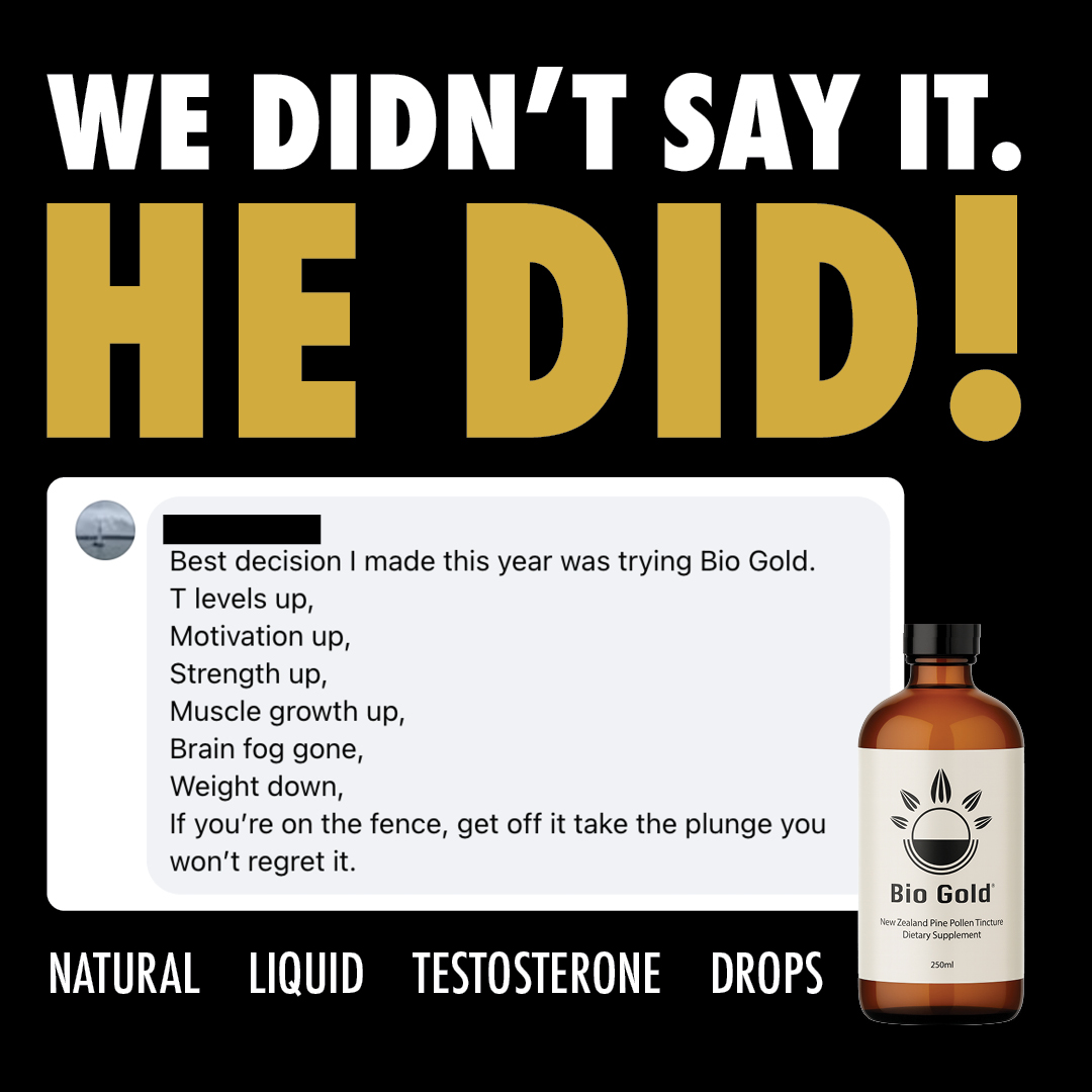 Bio Gold NZ Facebook ad