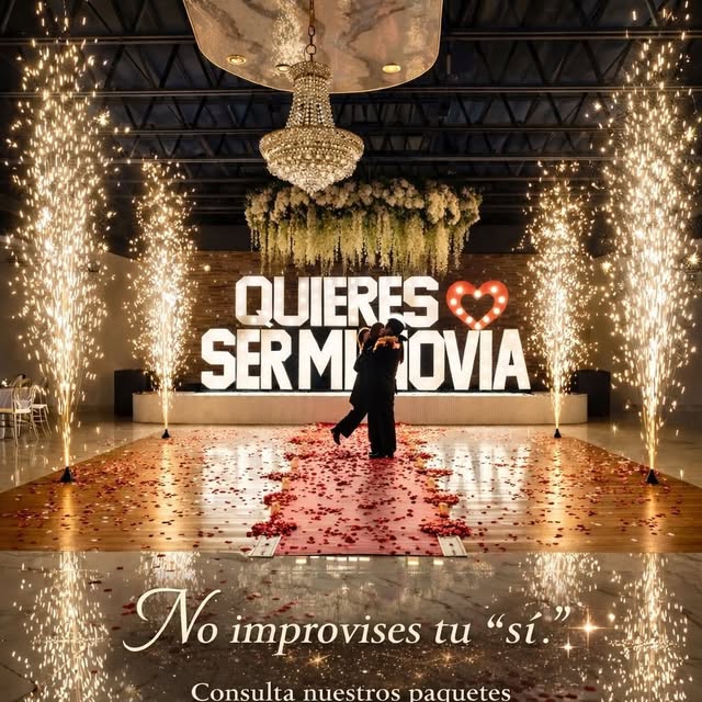 Élite Event Studio Facebook ad: ¿Listo para sorprenderla?