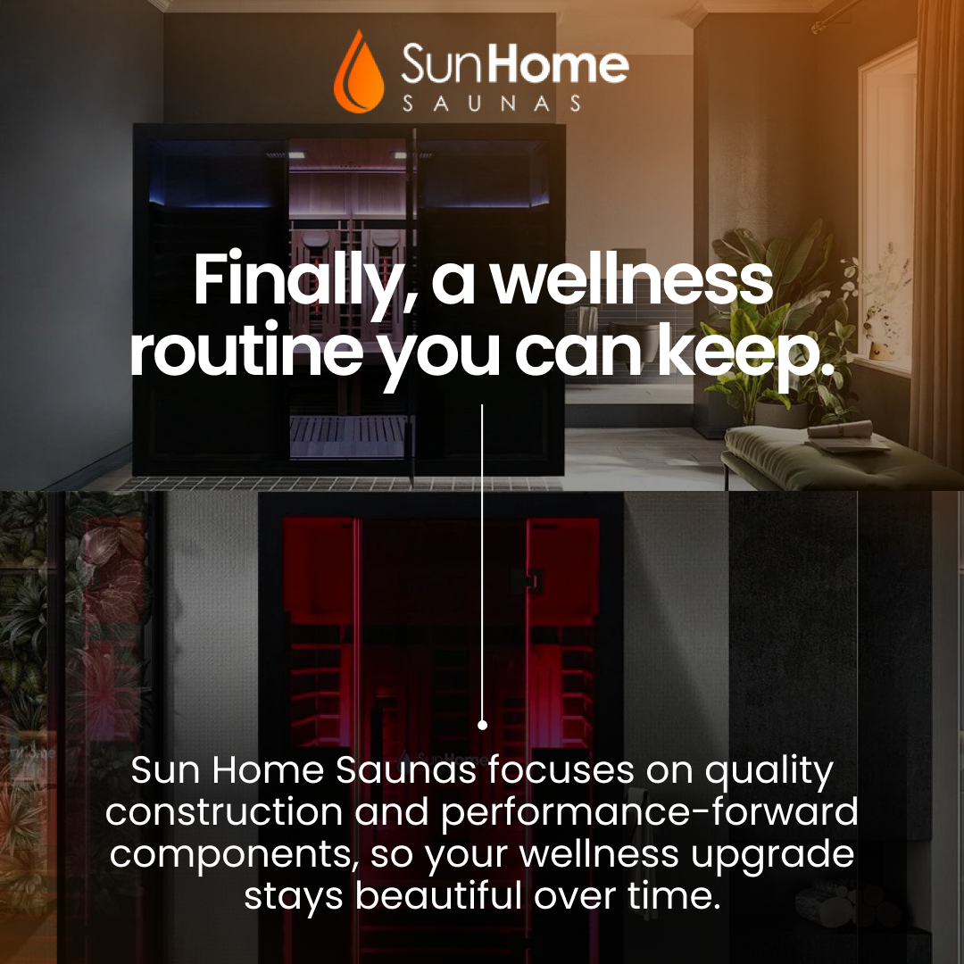 Sun Home Saunas Facebook ad