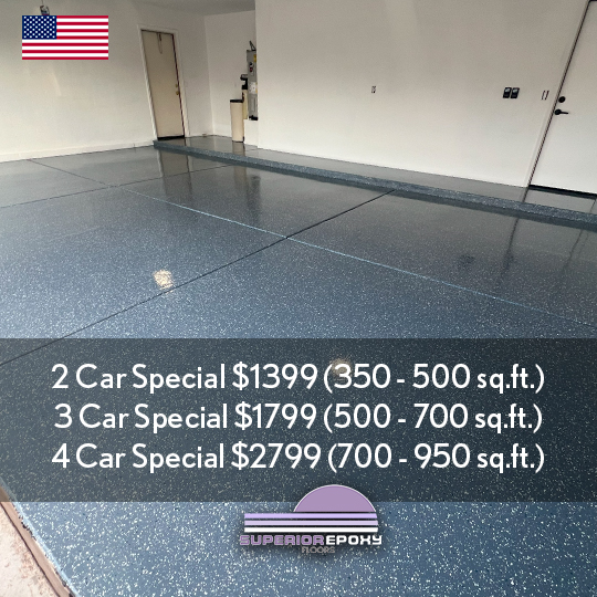 Superior Epoxy Floors Facebook ad: Epoxy Floors Installed Right