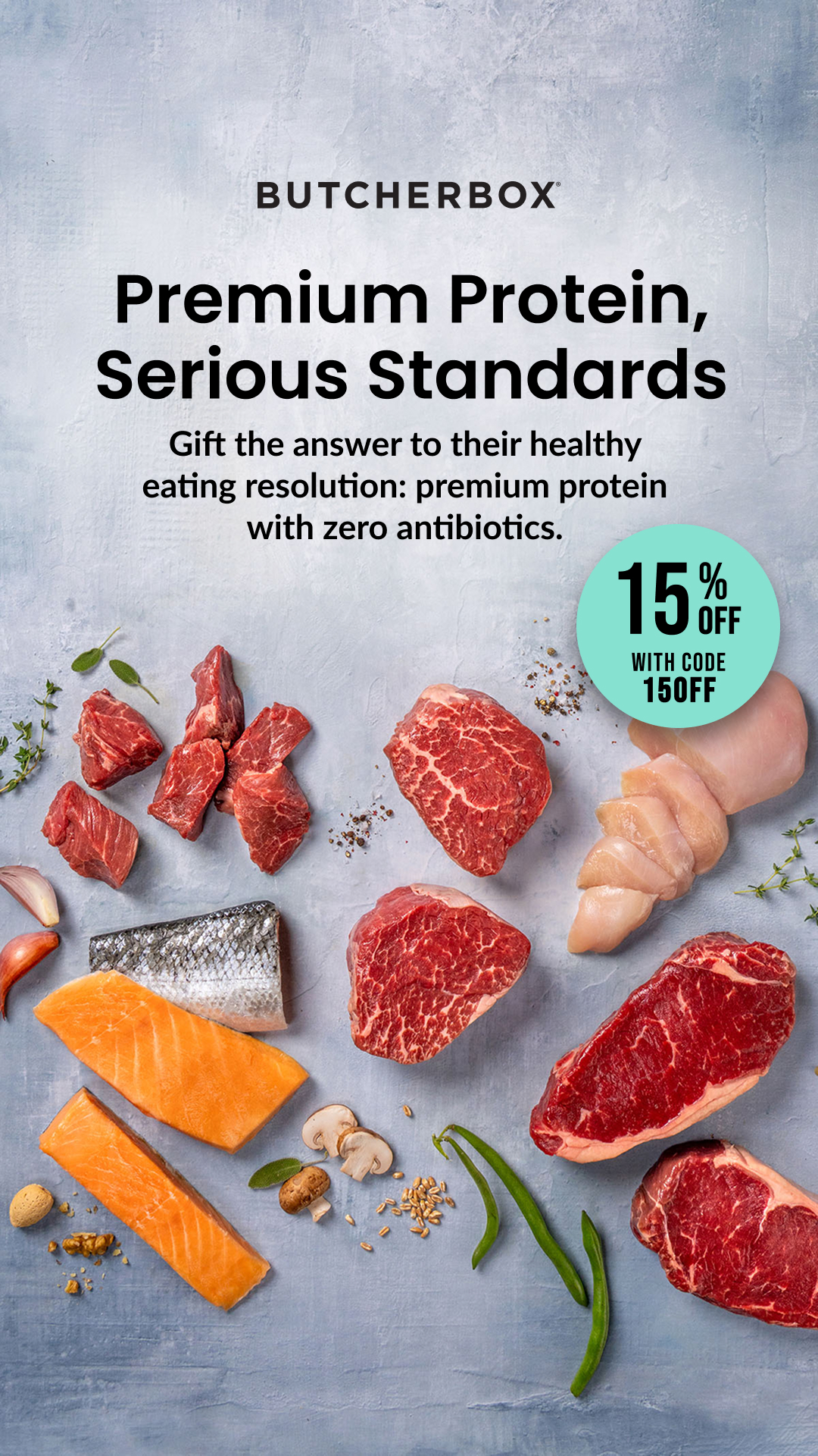 ButcherBox Facebook ad
