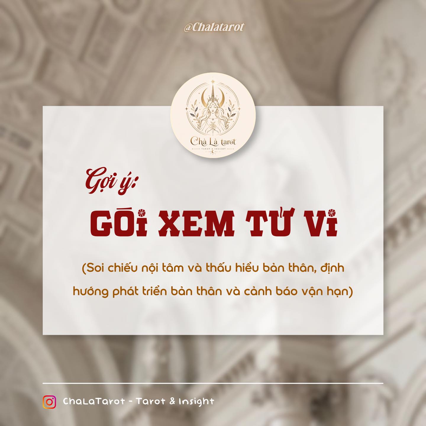 Chà Là Tarot Facebook ad: CÓ NHỮNG BÍ MẬT TRÊN LÁ SỐ TỬ…