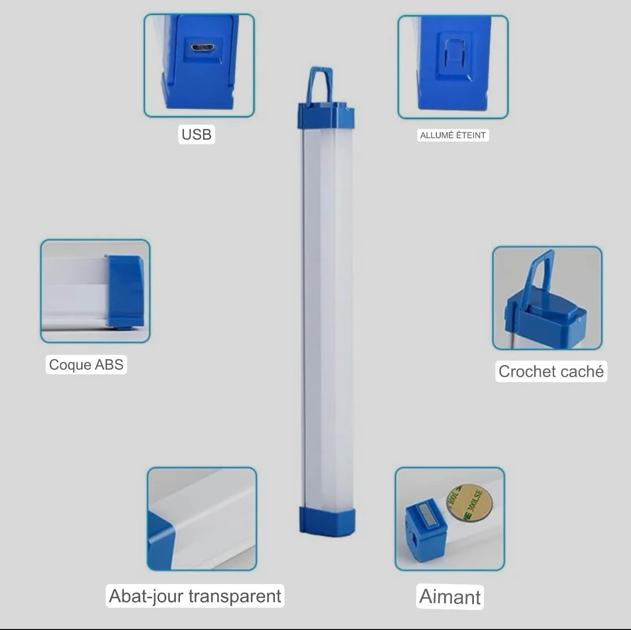 Djassa des Gos Facebook ad: Ampoule Led portable rechargeable