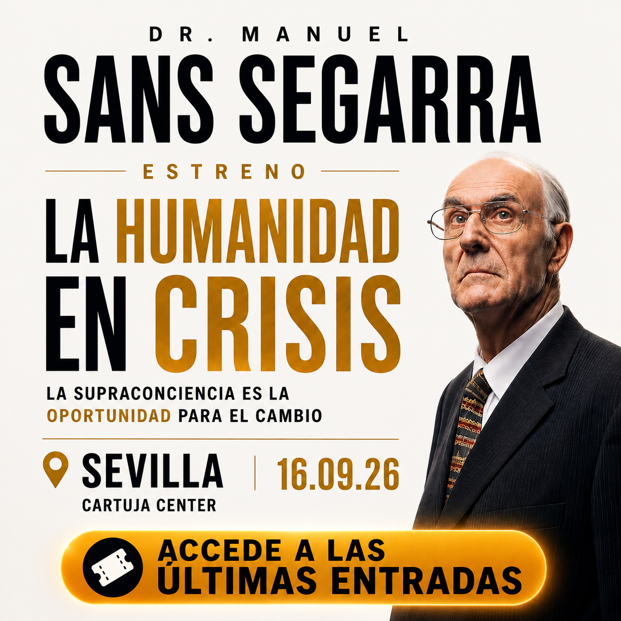 Dr. Manuel Sans Segarra Facebook ad: Miércoles 16 Septiembre. Sevilla