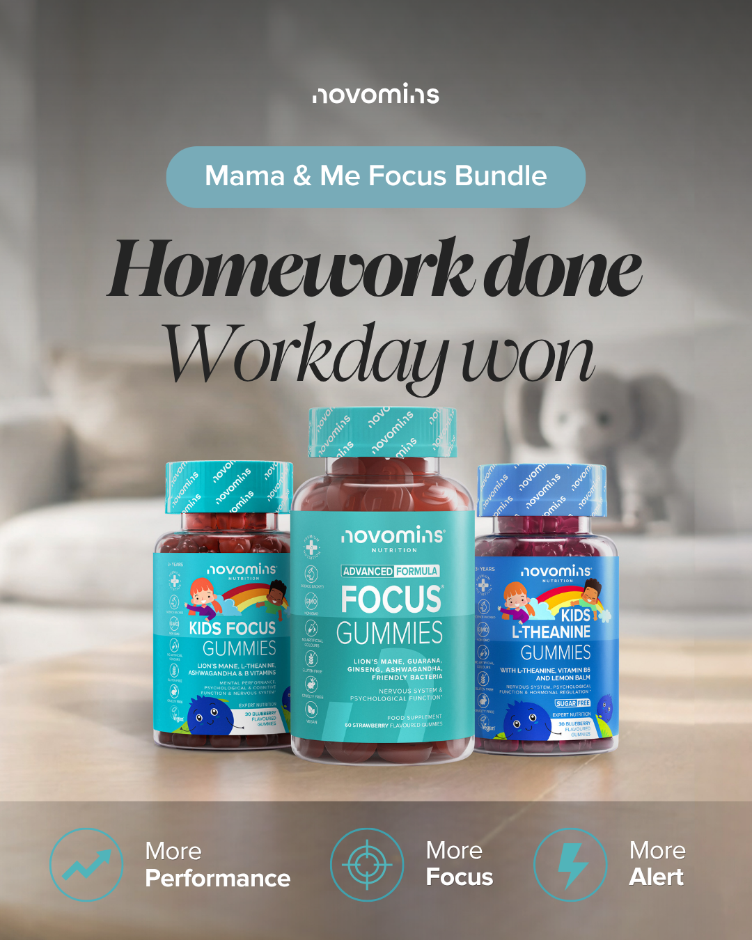 Novomins Nutrition Facebook ad