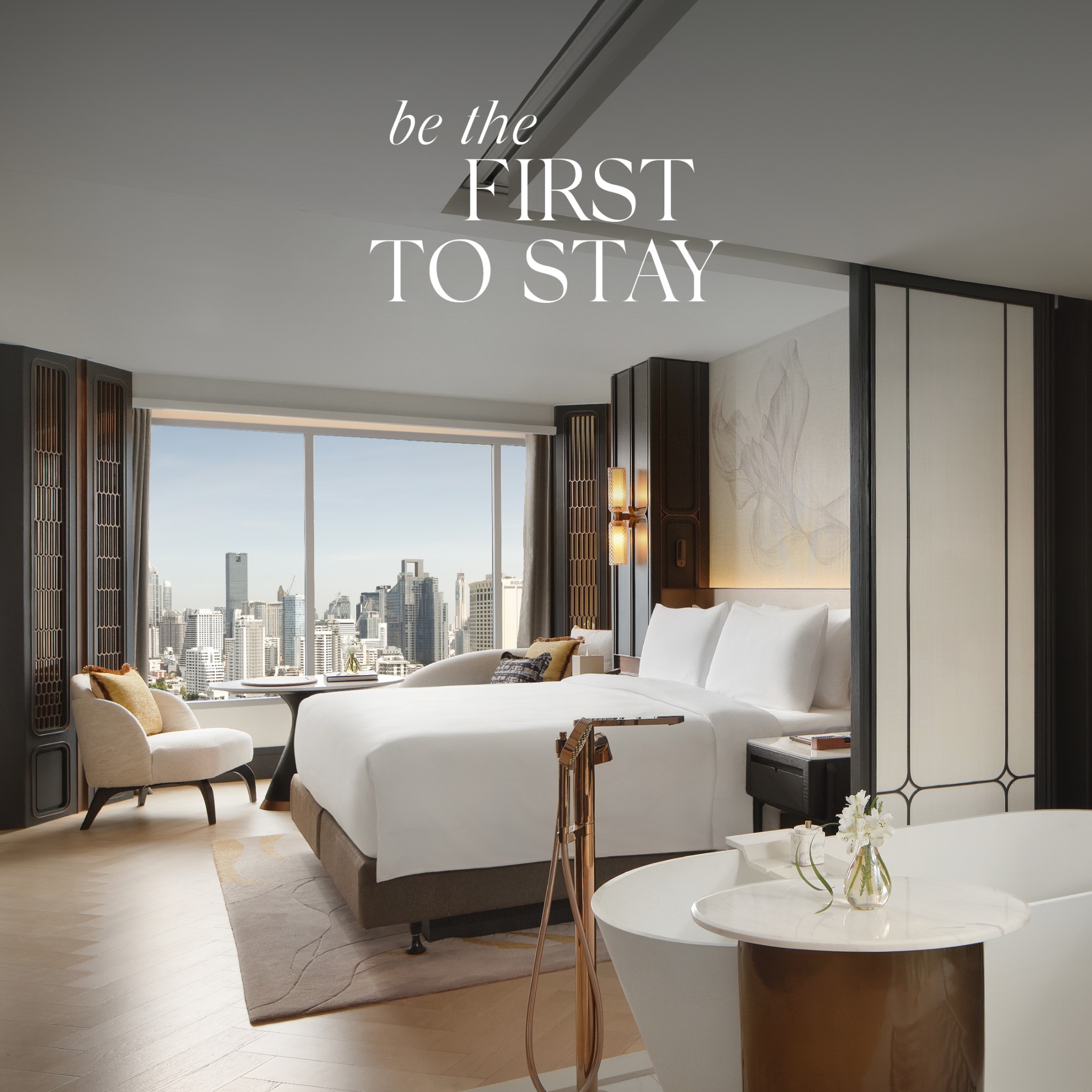 Fairmont Bangkok Sukhumvit Facebook ad: Be The First to Stay