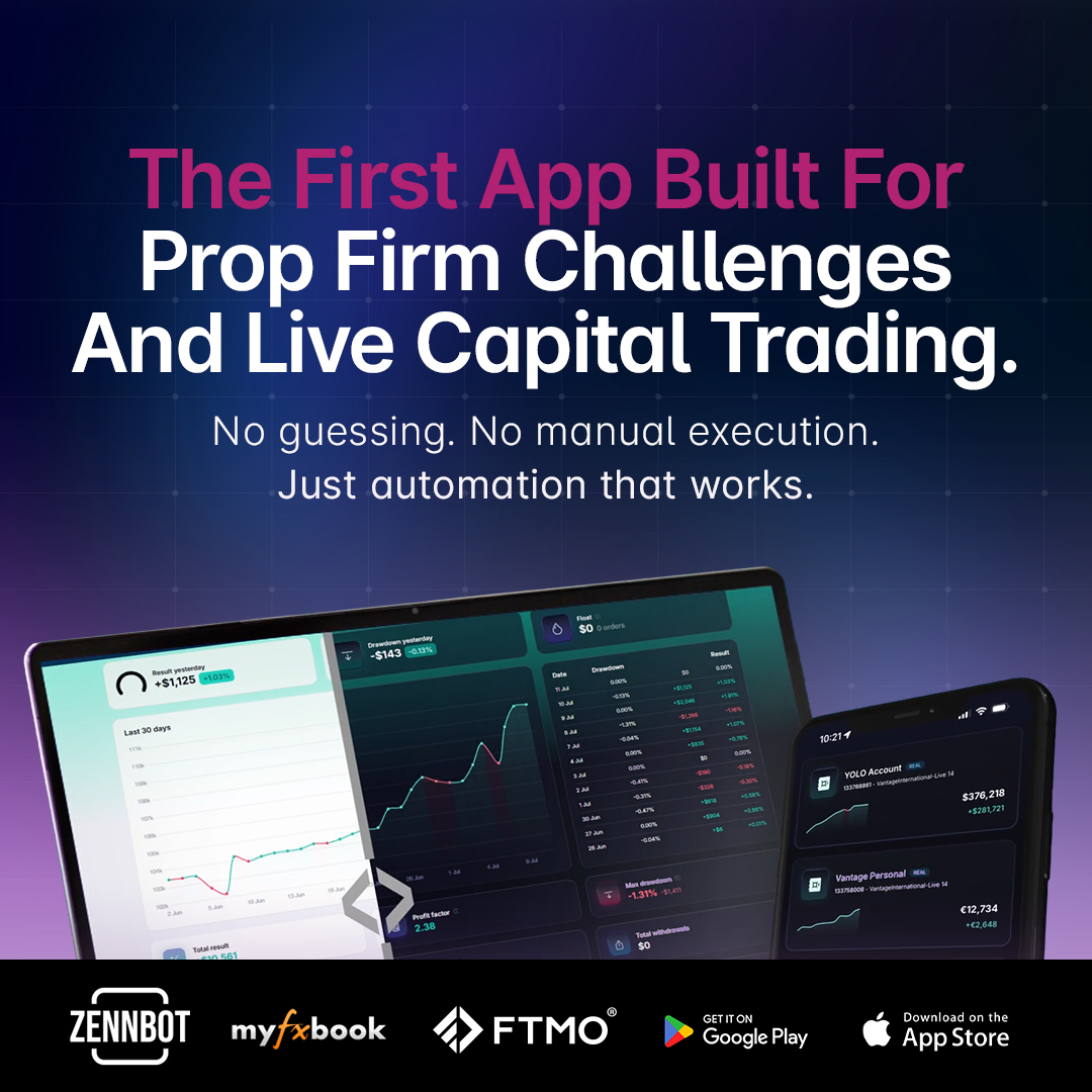 Zennbot.UK Facebook ad: The First Trading App Built Around Proven Automated Systems.