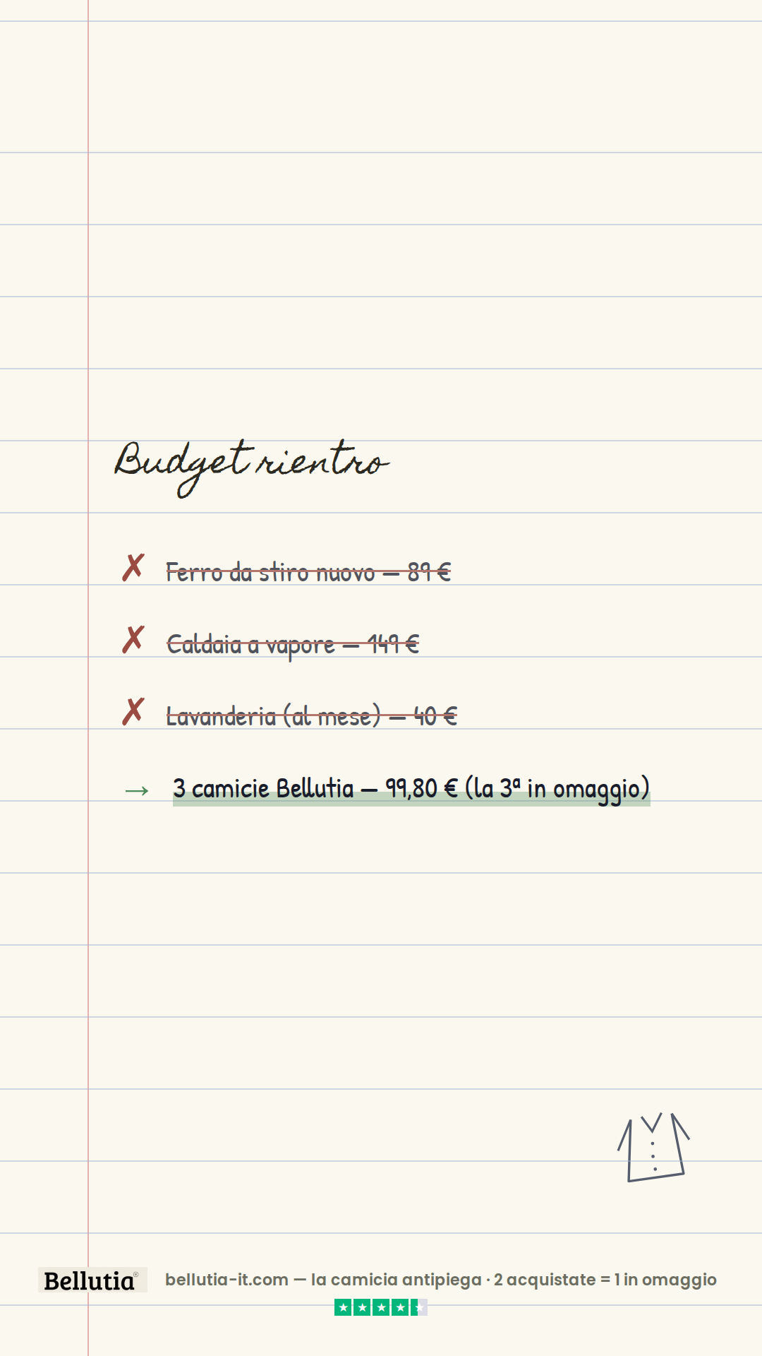 Daniel Fashion Facebook ad: 2 acquistate = 1 in omaggio