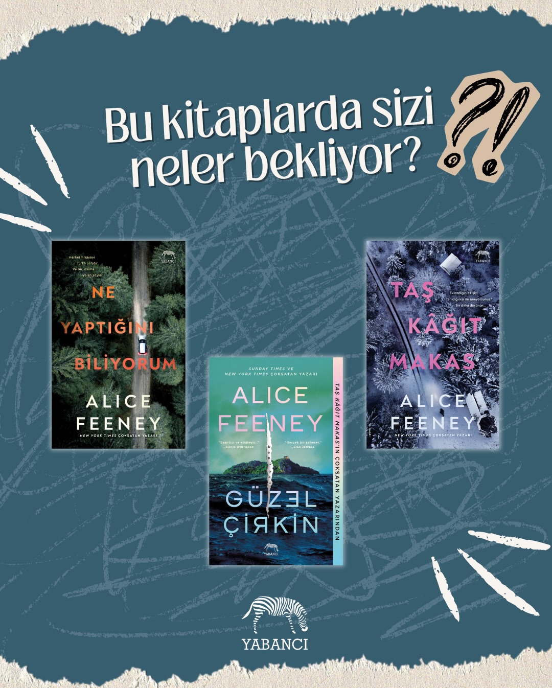 Yabancı Yayınları Facebook ad: Issız mekânlar, kayıp eşler, küçük kasabalar…