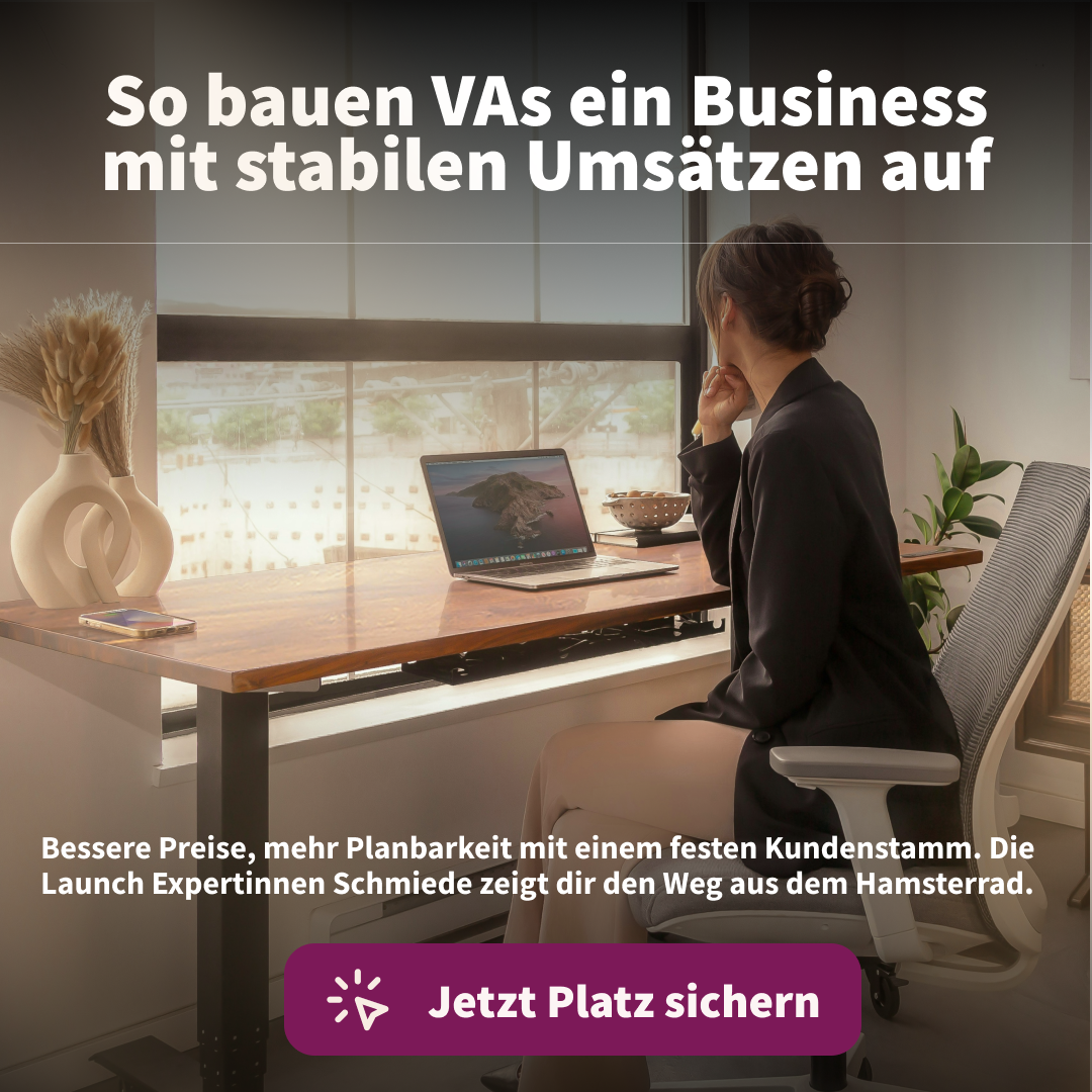 VA-Preneur - Nie wieder 9 to 5 Facebook ad: So werden VAs zur gefragten Launch-Managerin