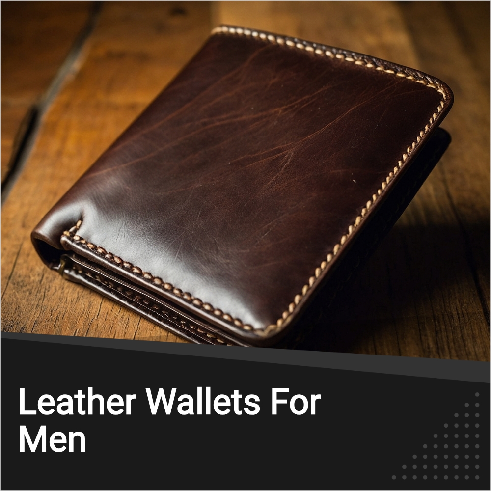 TrendingResults Spiralpath Facebook ad: Leather Wallets For Men.