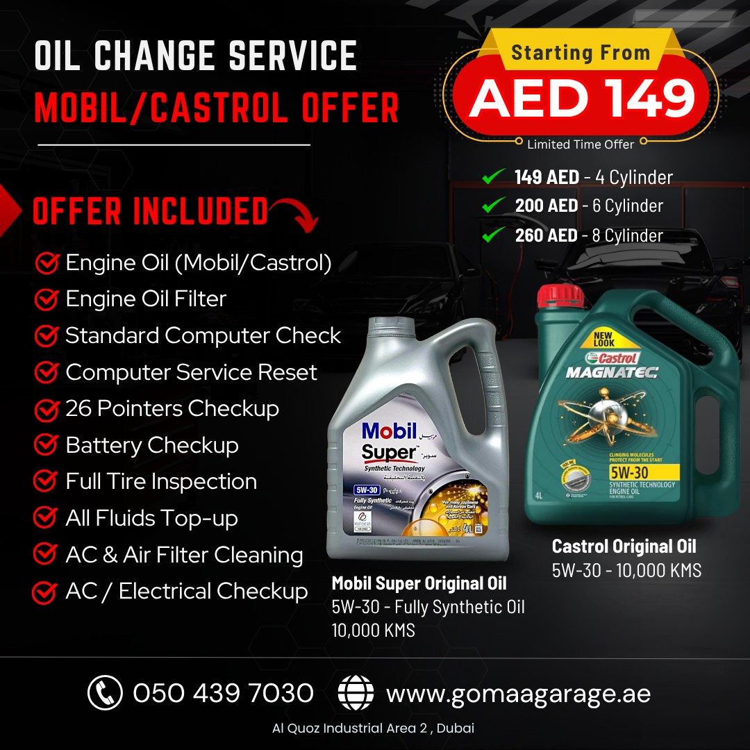 Gomaa Garage Facebook ad
