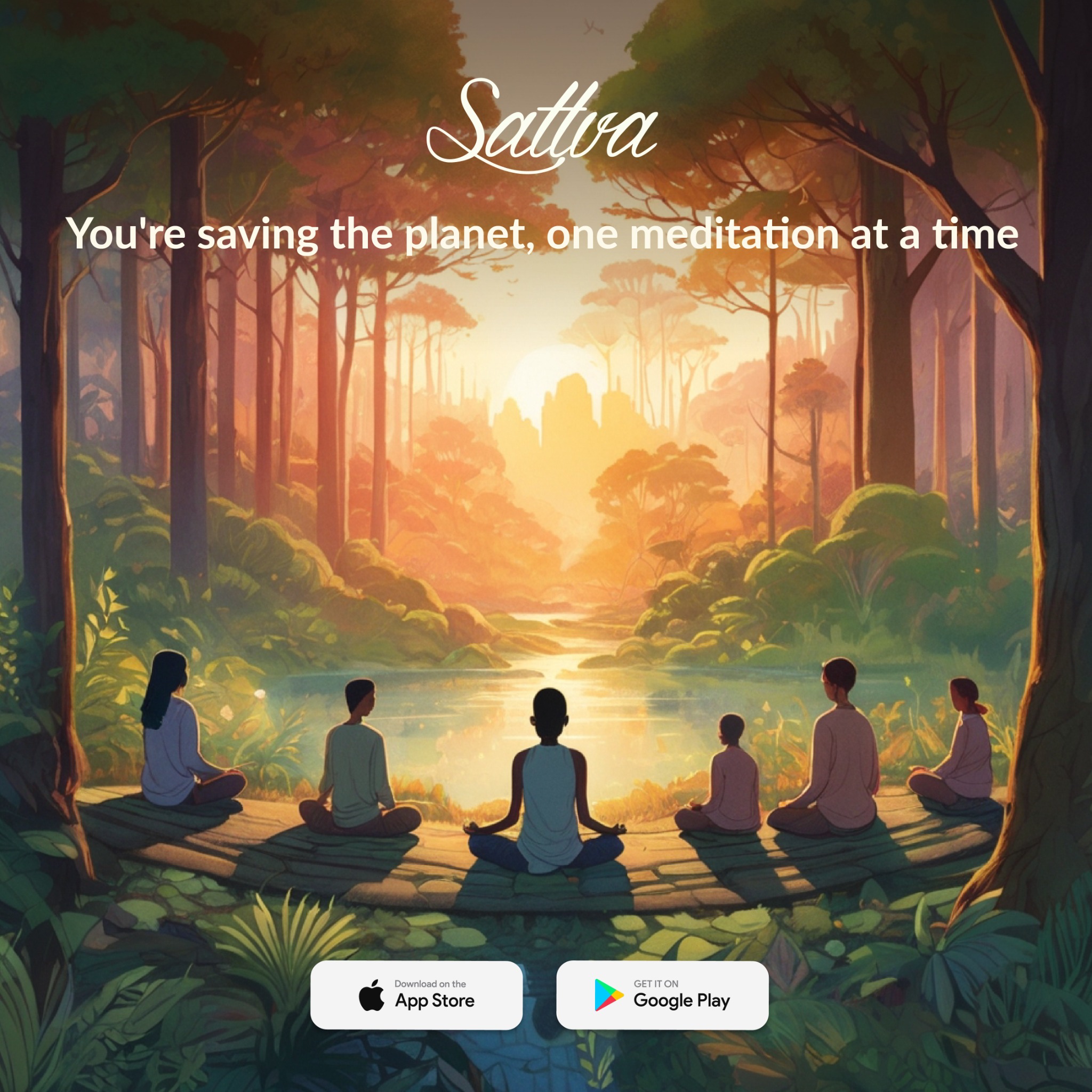The Art of Living Facebook ad