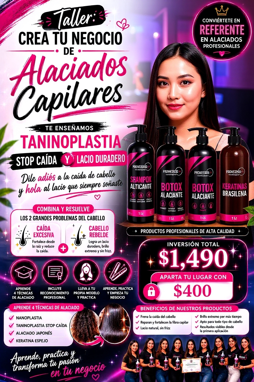 Keratinas de calidad a mayoreo Facebook ad