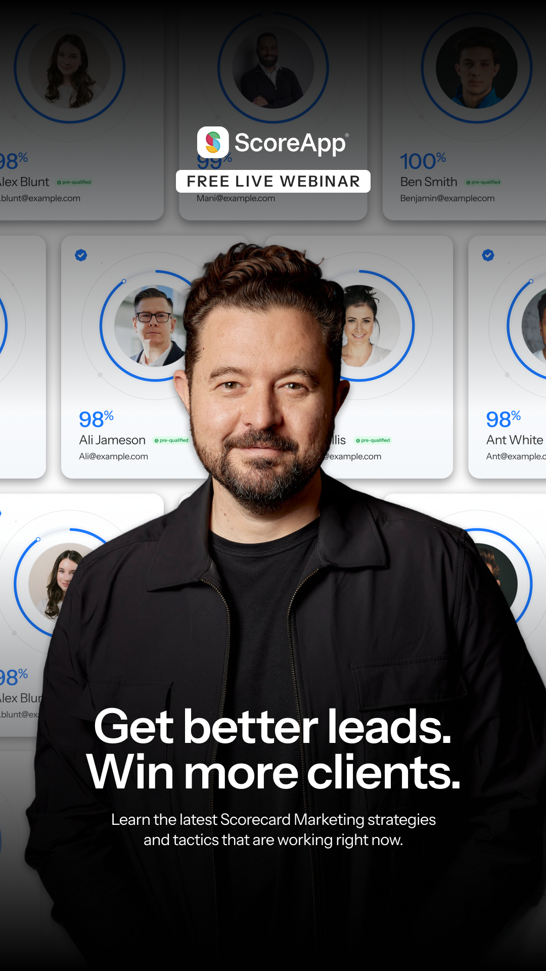 ScoreApp Facebook ad