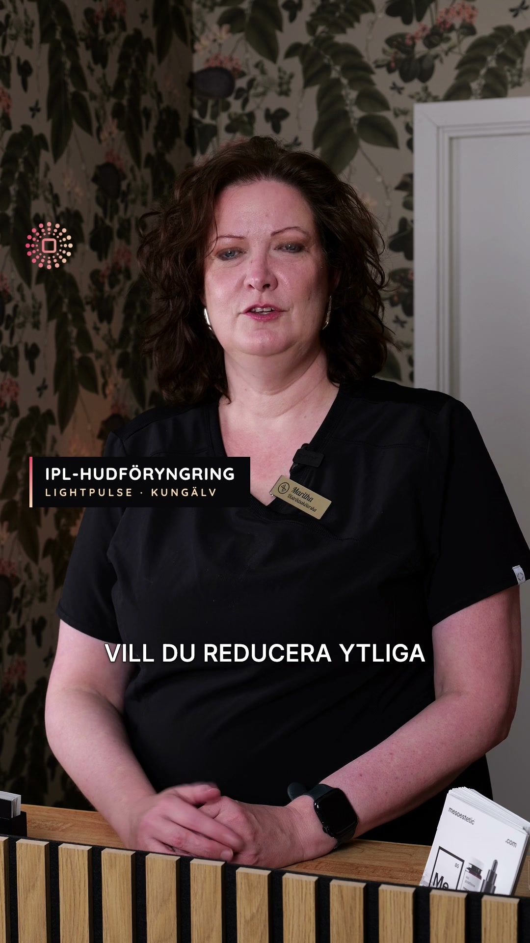 LightPulse Kungälv AB Facebook ad: Naturlig glow redan efter 1 gång