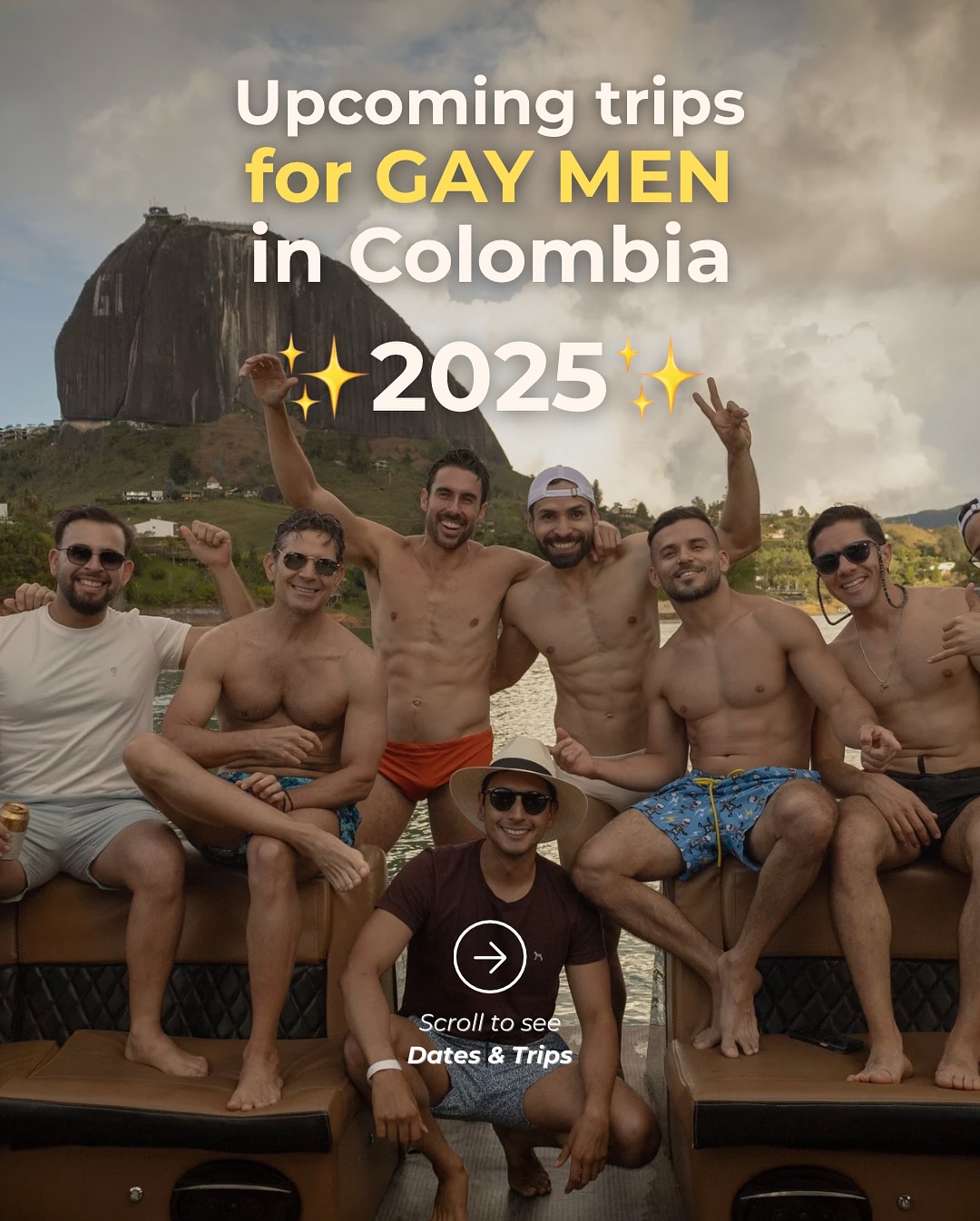 Banana Travel Facebook ad: Our upcoming 2025 adventures are officially set… and…