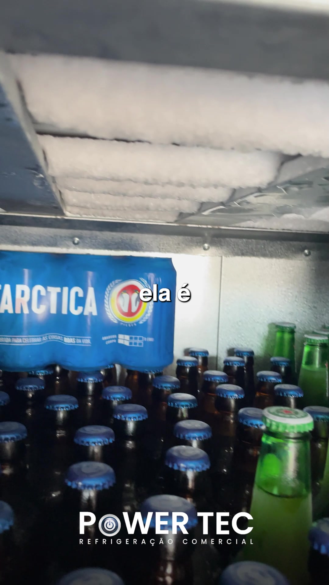 Powertec Refrigeração e Equipamentos Facebook ad: Cansado de ouvir cliente reclamar de cerveja quente?